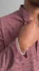 Dusky Orchid Chikankari Embroidered Cotton Men's Kurta