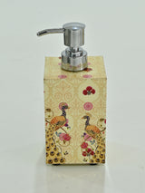 Baros with peacock soap dispenser