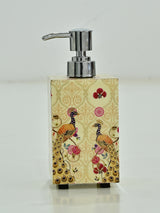 Baros with peacock soap dispenser