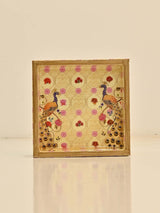 Baros With Peacock Amenity Tray(7*5x7*5)