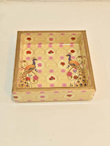 Baros With Peacock Amenity Tray(7*5x7*5)