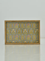 Flora Blue-Tray 12x8x1