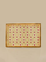 Baros without peacock without red flower 12x8x1 tray