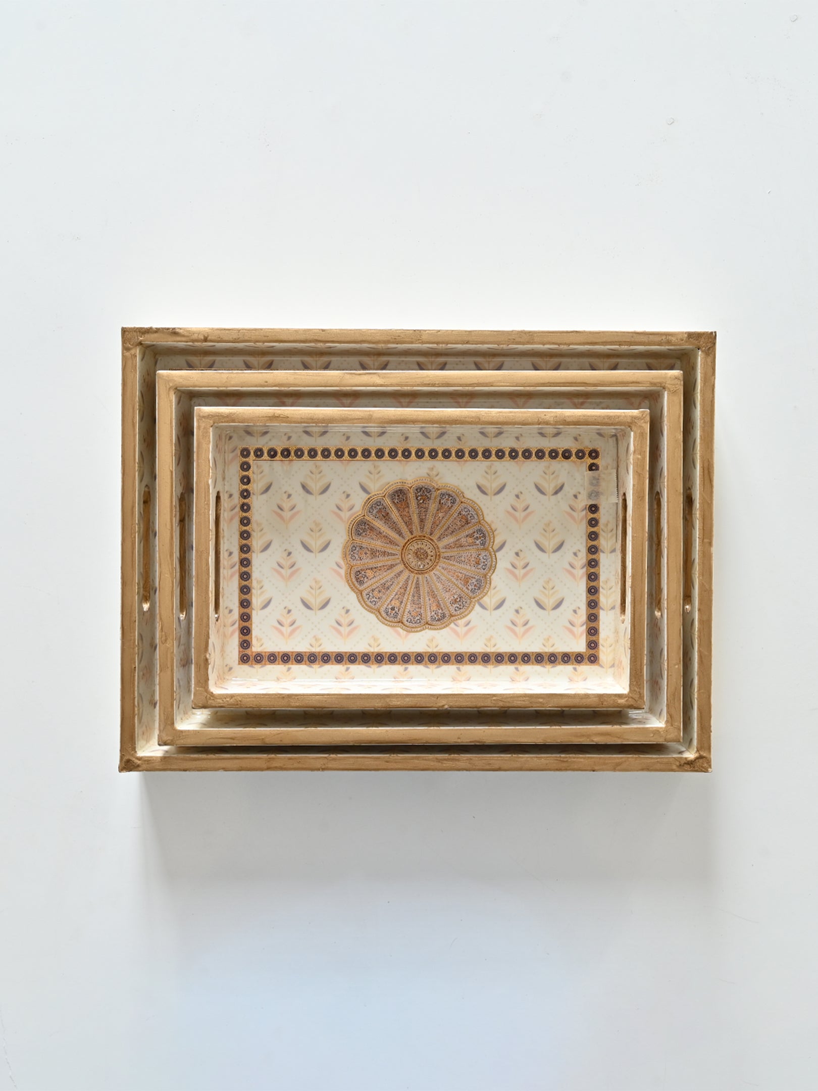 Sadar Manzil Set Of 3 Tray