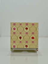 Baros With Peacock Tissue Box (Acrylic)