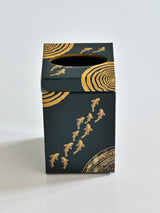 Green Fish Large Rectangle Printed Tissue Holder With Magnet