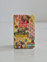 Multi Elephant Large rectangle Printed Tissue Holder With Magnet