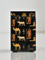Black Ancient Egypt  Large Rectangle Printed  Tissue Holder 8 Magnet