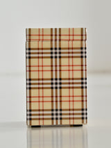 Off White Checks Large Rectangle Tissue Holder 8 Magnet