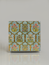 Tissue Box Floare Powder Blue (Acrylic)