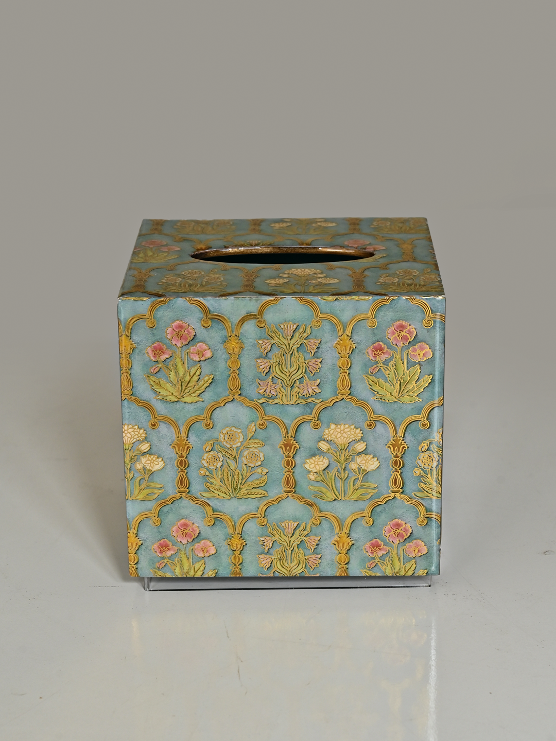 Tissue Box Floare Powder Blue (Acrylic)