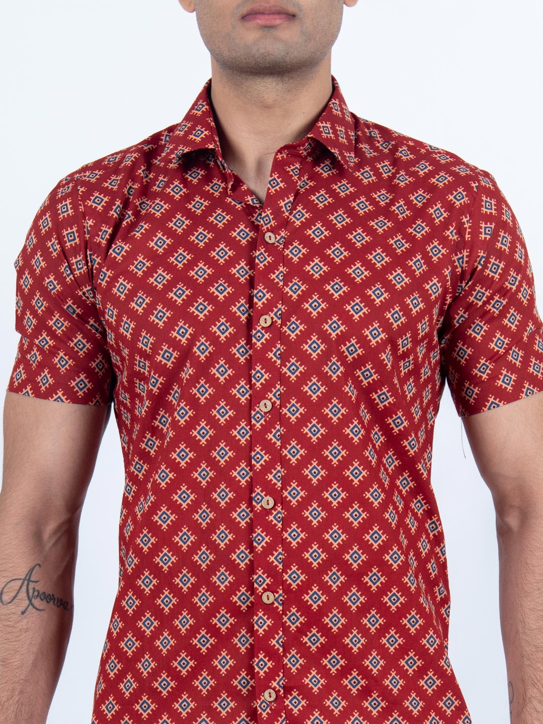 cotton printed shirt