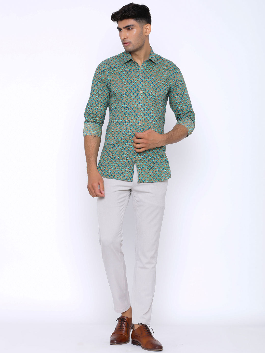full printed shirt