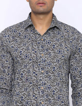 sanganeri printed shirt