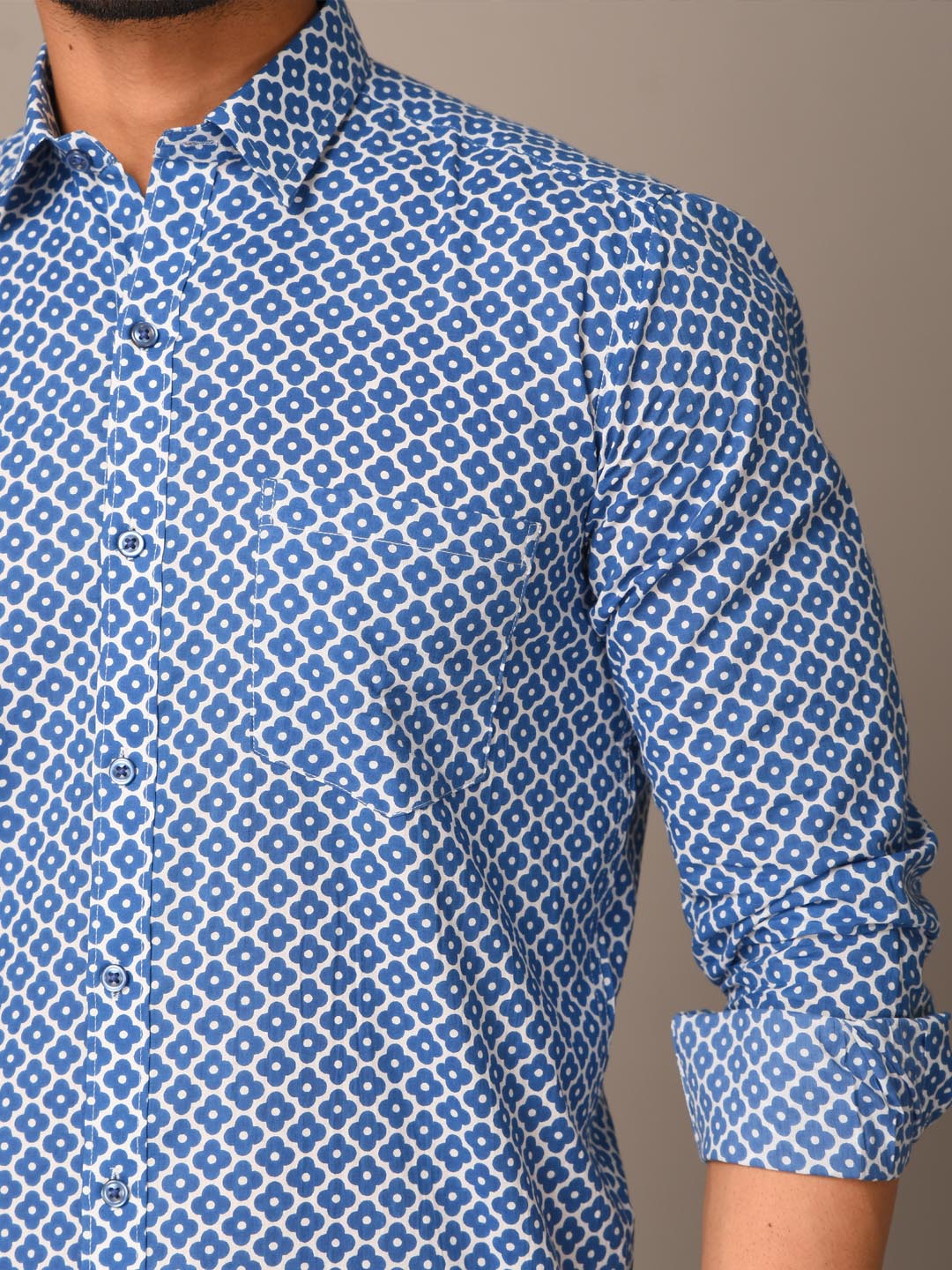 cotton printed shirt