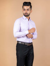 Violet Solid Shirt