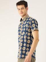 block printed shirts for men