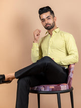 Yellow Stripes Shirt