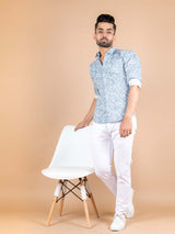 cotton printed shirt