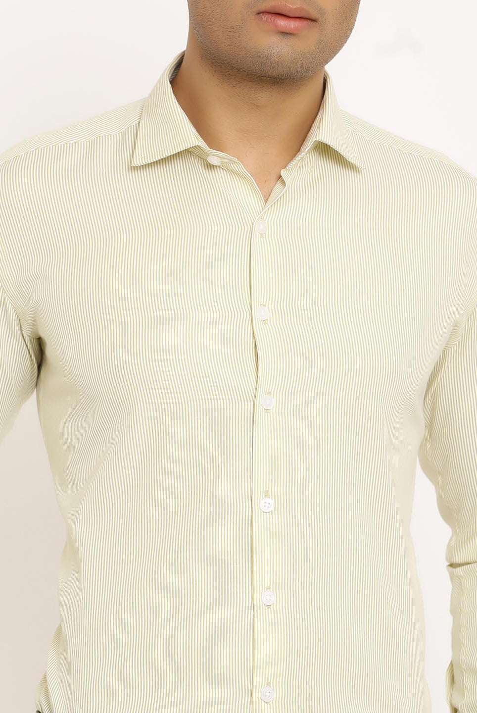 Small Green Stripes Shirt - Tistabene