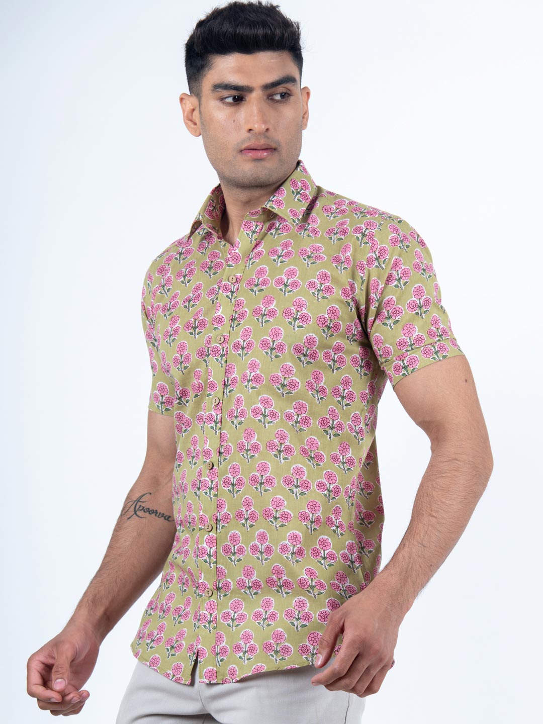 floral shirt men