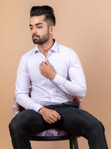 Light Purple Solid Shirt