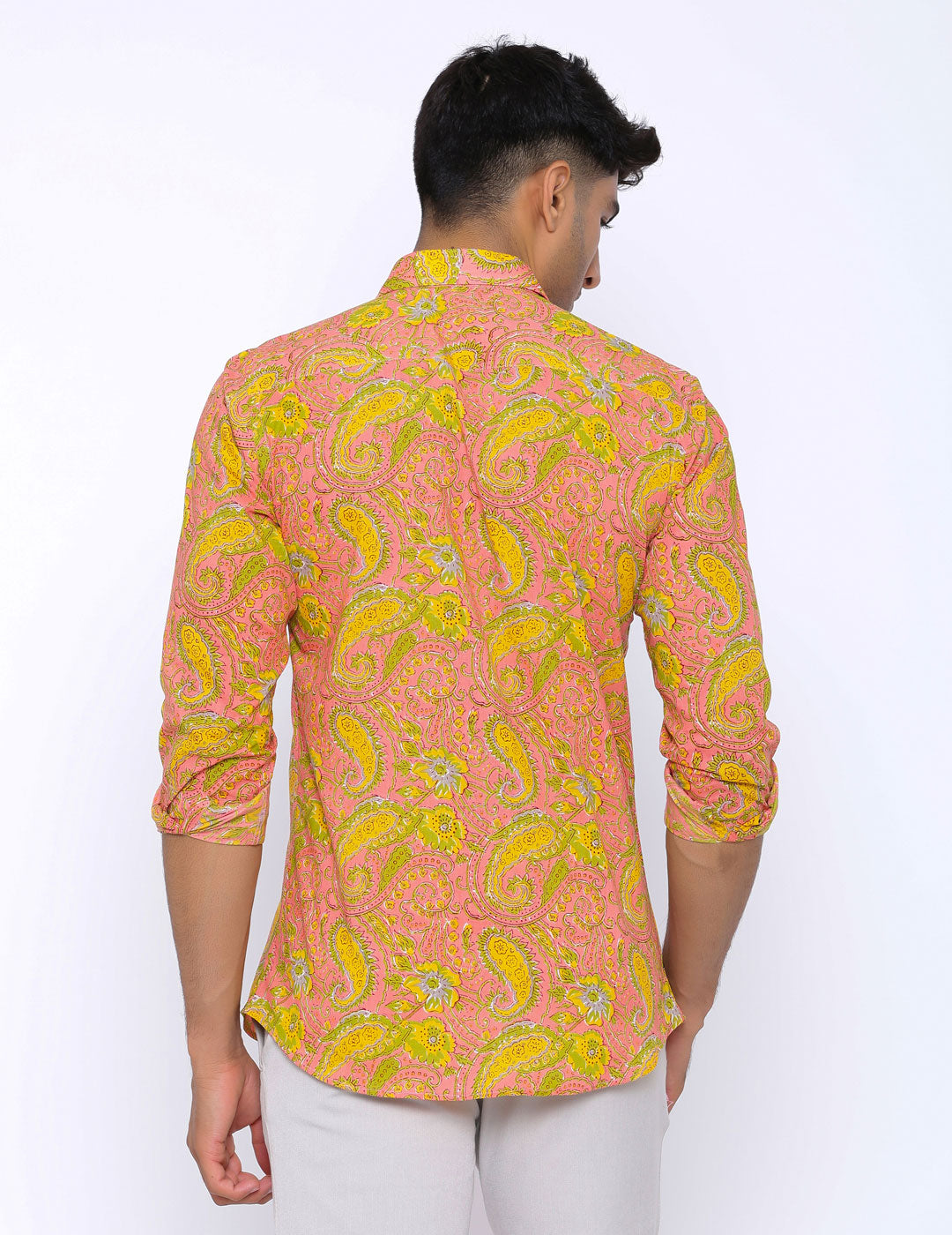 sanganeri printed shirt