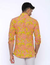 sanganeri printed shirt