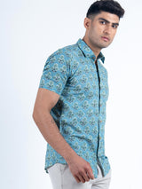 sanganeri printed shirt
