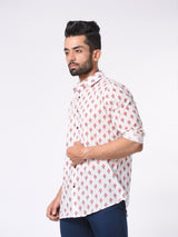 printed white shirts