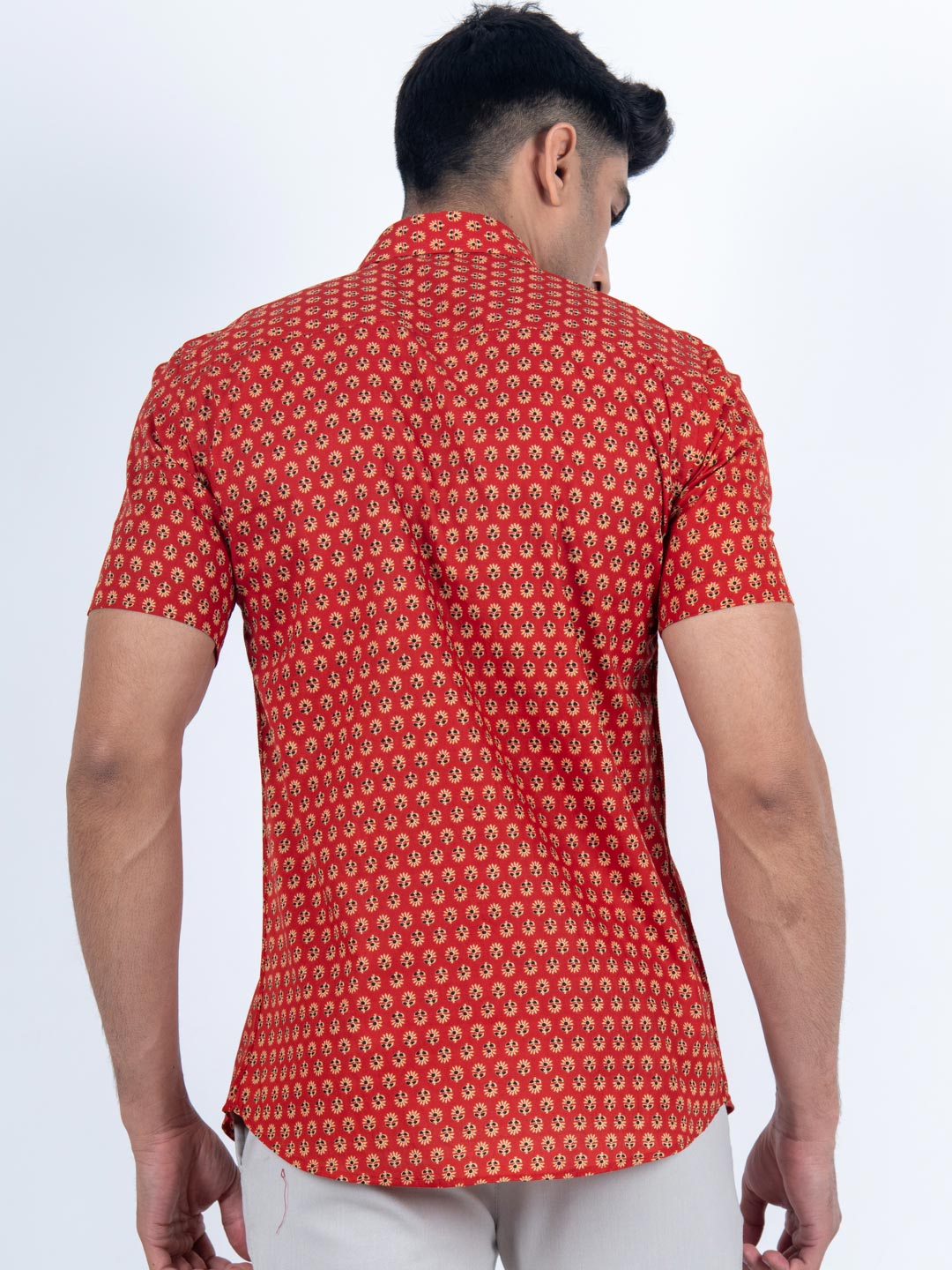 sanganeri printed shirt