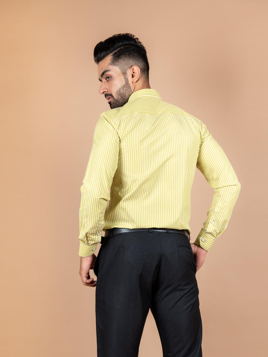 Yellow Stripes Shirt