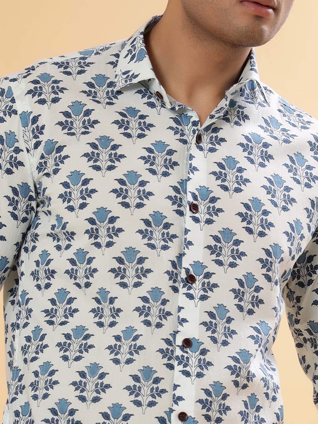 printed white shirts