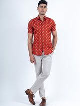printed casual shirts