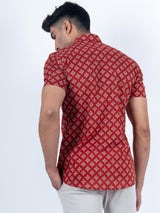 printed casual shirts