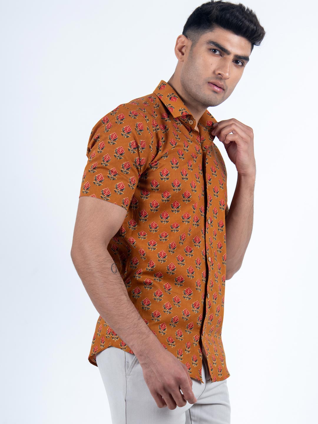 floral shirt men