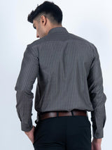 Bourbon Stripes Cotton Shirt
