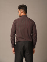 Loom Stripes Cotton Shirt