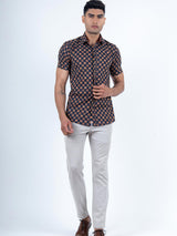 printed half sleeve shirts