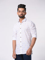 printed shirt white