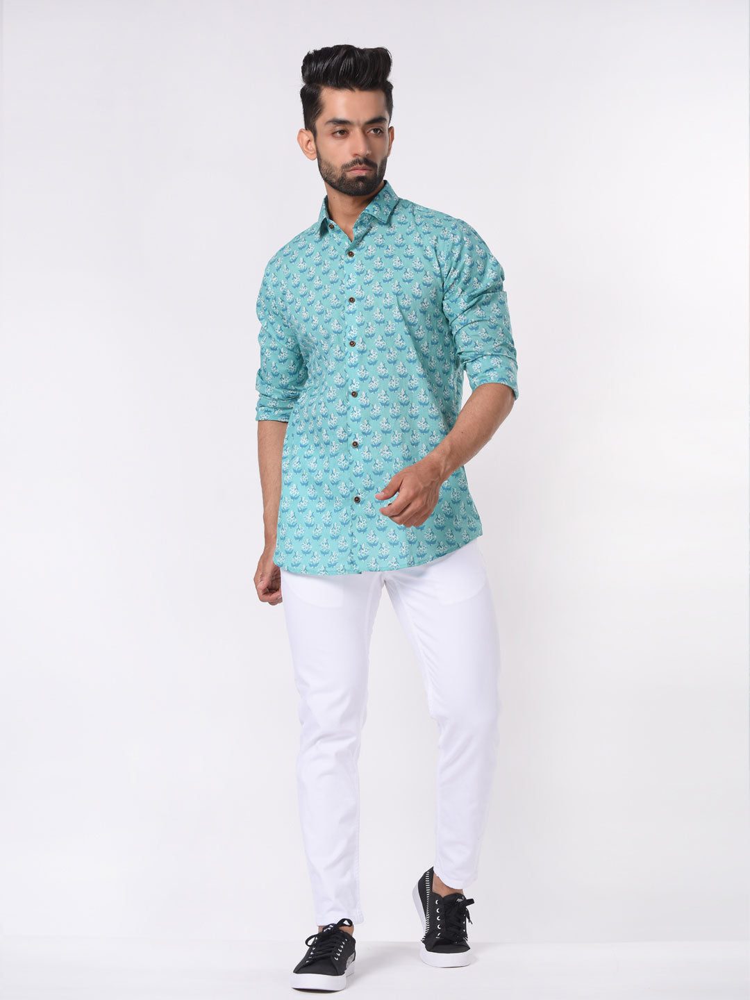 cotton printed shirt