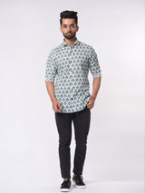 Perennial Printed Cotton Shirt