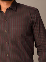 Loom Stripes Cotton Shirt