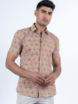 printed cotton shirts for men