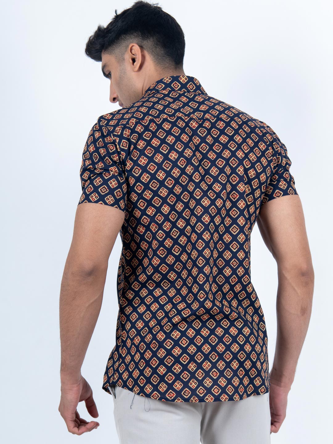 abstract printed shirts