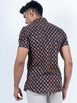 abstract printed shirts