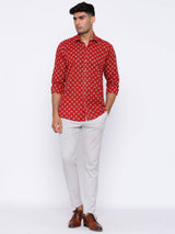 sanganeri printed shirt