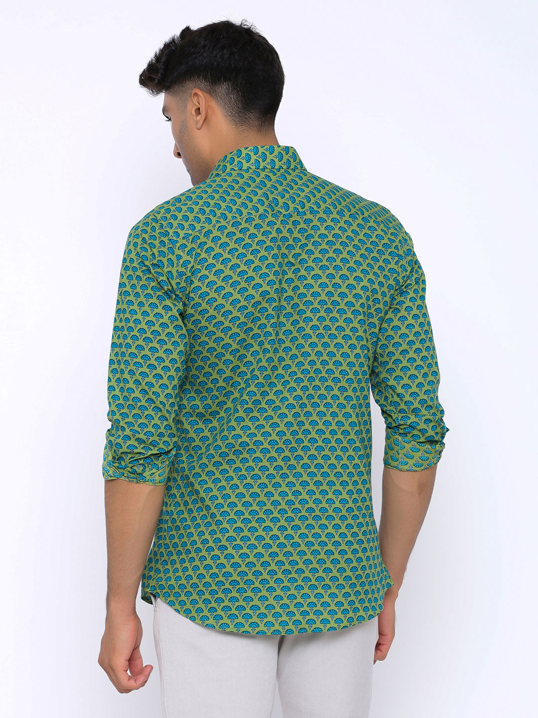 sanganeri printed shirt