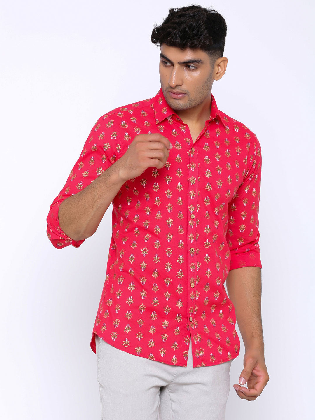 printed casual shirts