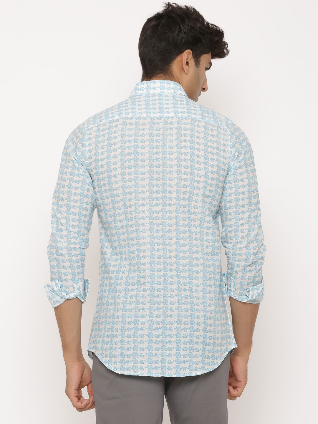 All Over Elephant Printed Shirt